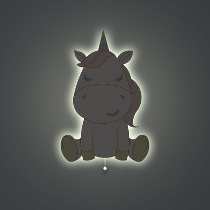 Unicorn realm set of 4 lights