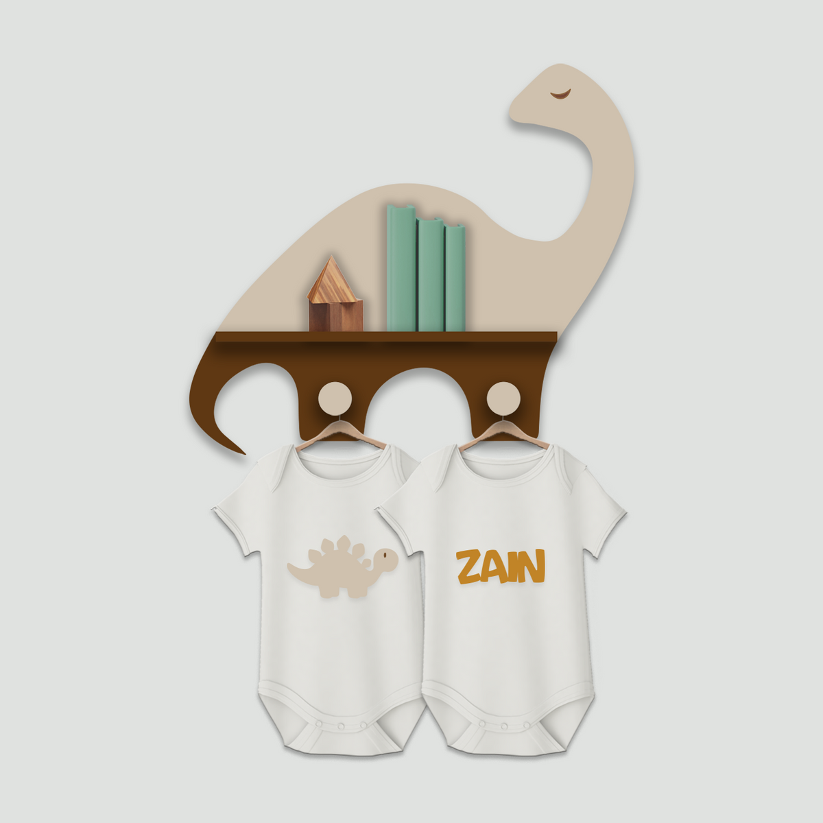 Brachiosaurus shelf and hanger