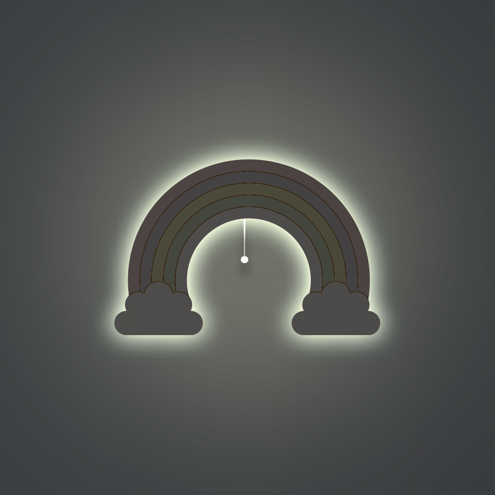 Unicorn realm set of 4 lights