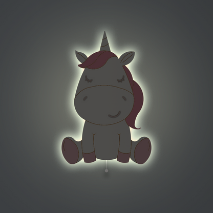 Unicorn realm set of 4 lights